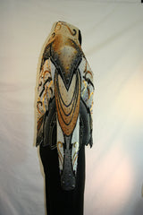 Black and Ivory Showmanship or Pleasure Jacket, Ladies M, 5188DE